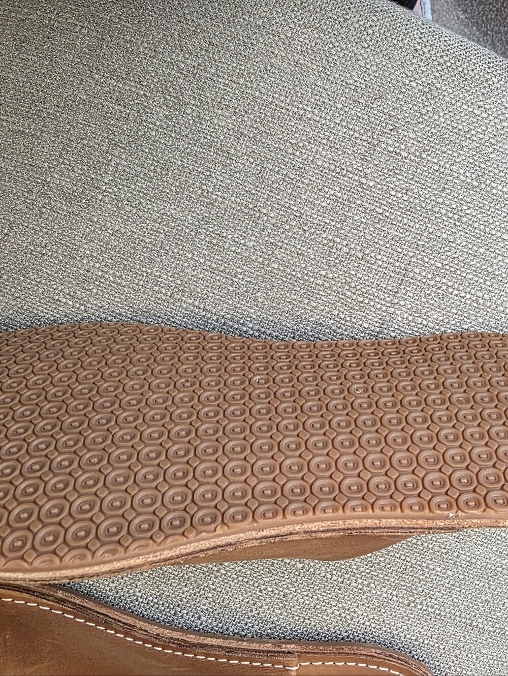 WP Standard Mr. Grumpy Men's Leather Slides Slippers - Picture 4 of 8